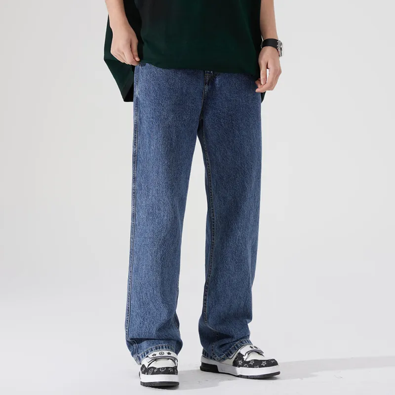 JASONWOOD Straight Jeans Men's Dark Blue-2
