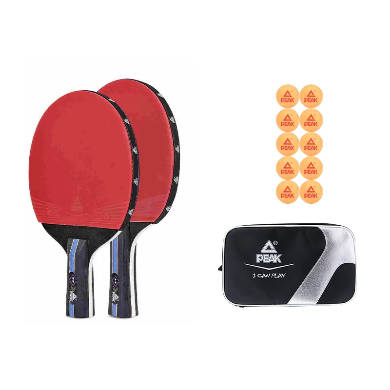 PEAK Ping Pong Paddles Unisex All Wood Set-14