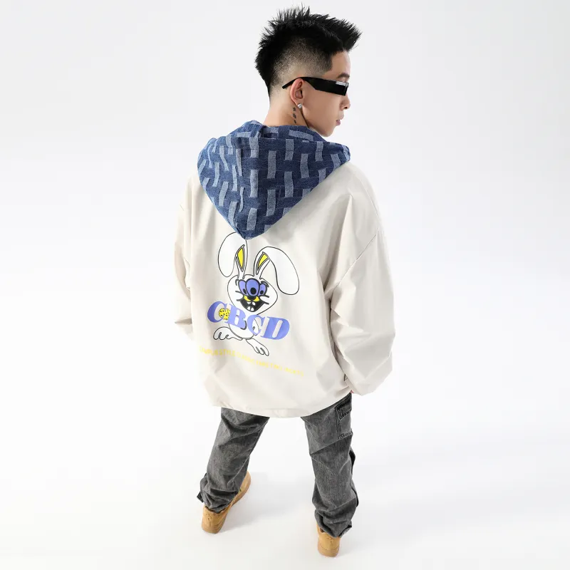 CBCD Loose Fit Mock Two-Piece Jacket Unisex-10