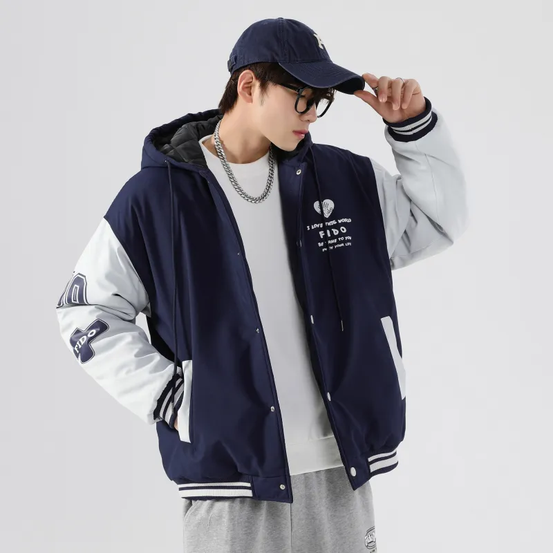 FIDO DIDO Puffer Jackets Unisex-18