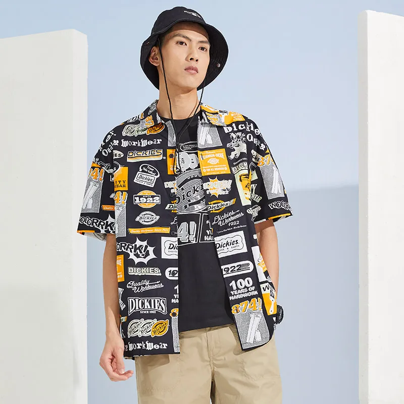 Dickies Shirts Unisex Black-3