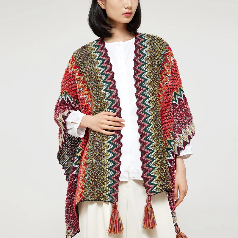 NAME.S Shawls Women's Multicolor Box+Shopping Bag-11