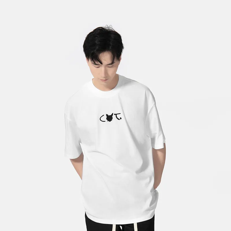 Hepburn Cat T-Shirts Unisex-9