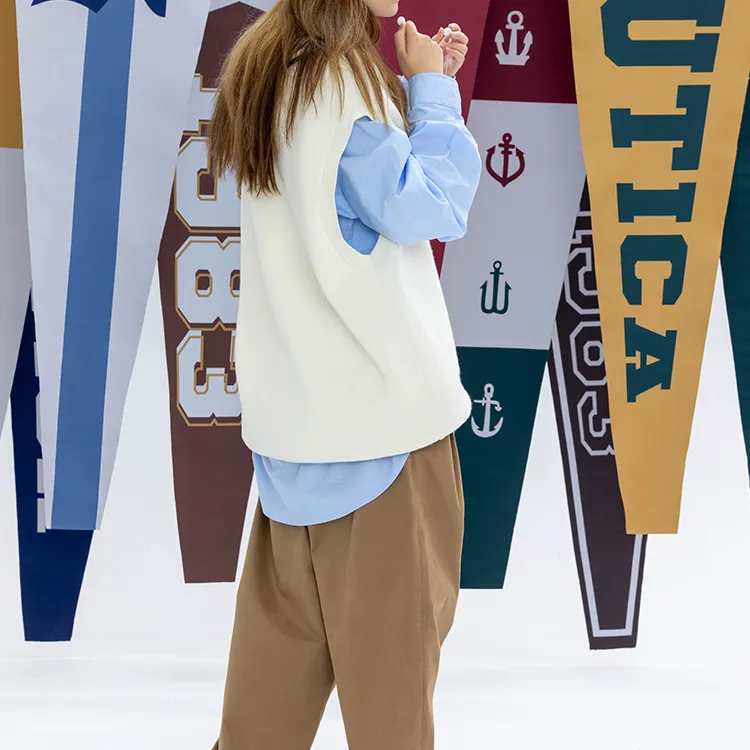 Nautica White Sail Nautica White Sail FW22 Vests Unisex White-3