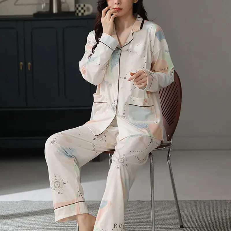 Xiang Ning Pai Women's Pajama Sets-3