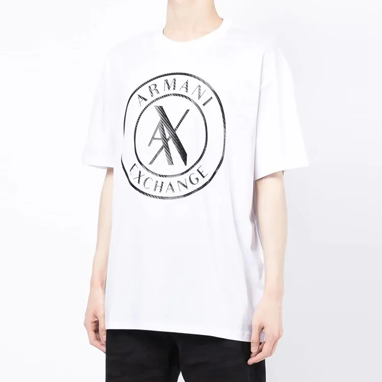 ARMANI EXCHANGE T Shirts Men White-5