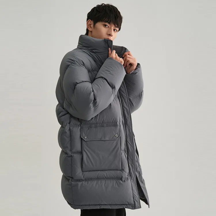 Palladium Down Jacket Unisex Whirlpool Dark Gray-2