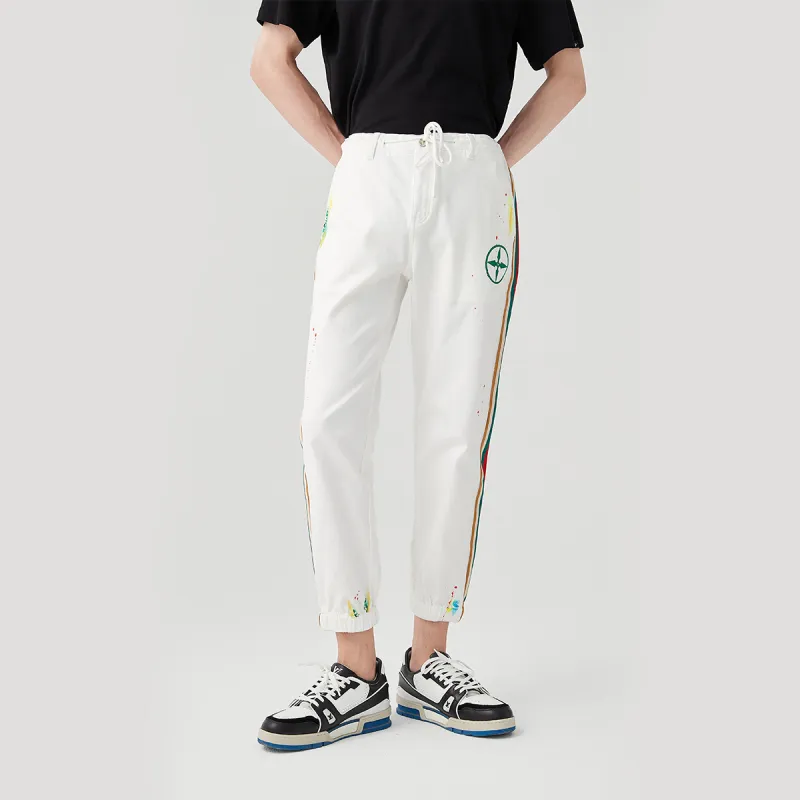 23R+ Jogger Thin Jeans Men's White-4