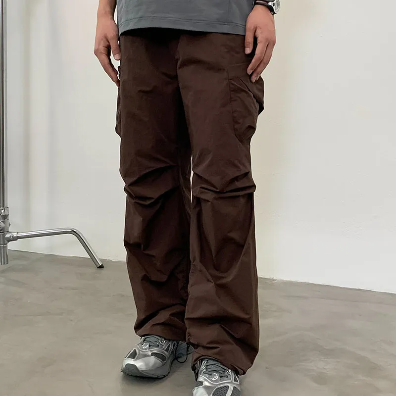 ROARINGWILD ARCH Cargo Pants Unisex Brown Red-6