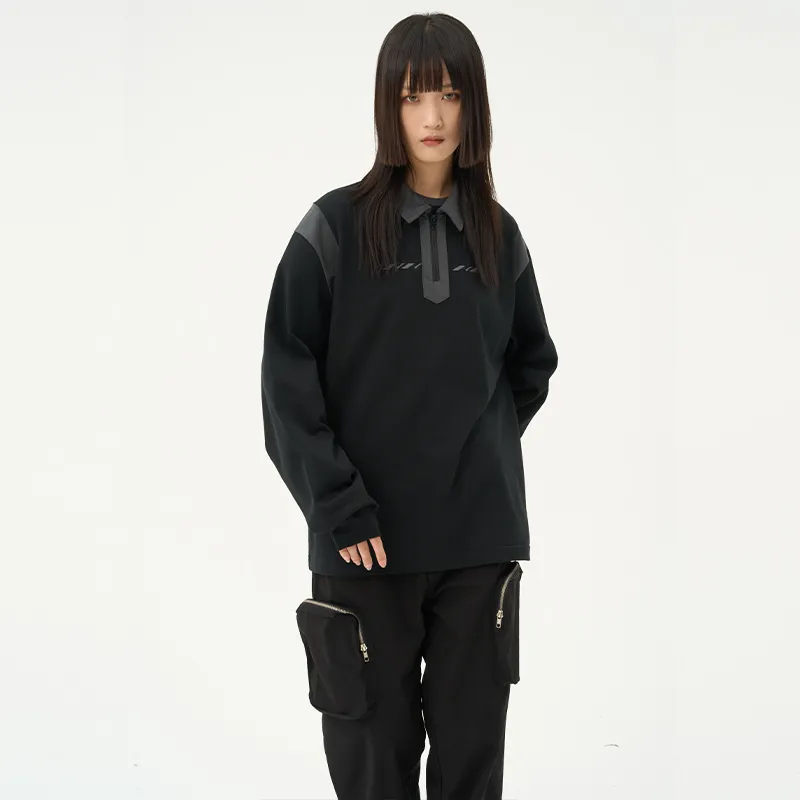 RUNNINWHEEL Polo Shirts Unisex-3