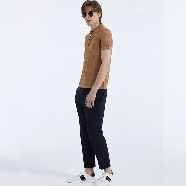 DAVID NAMAN SS22 Casual Pants Men's Navy Blue-4
