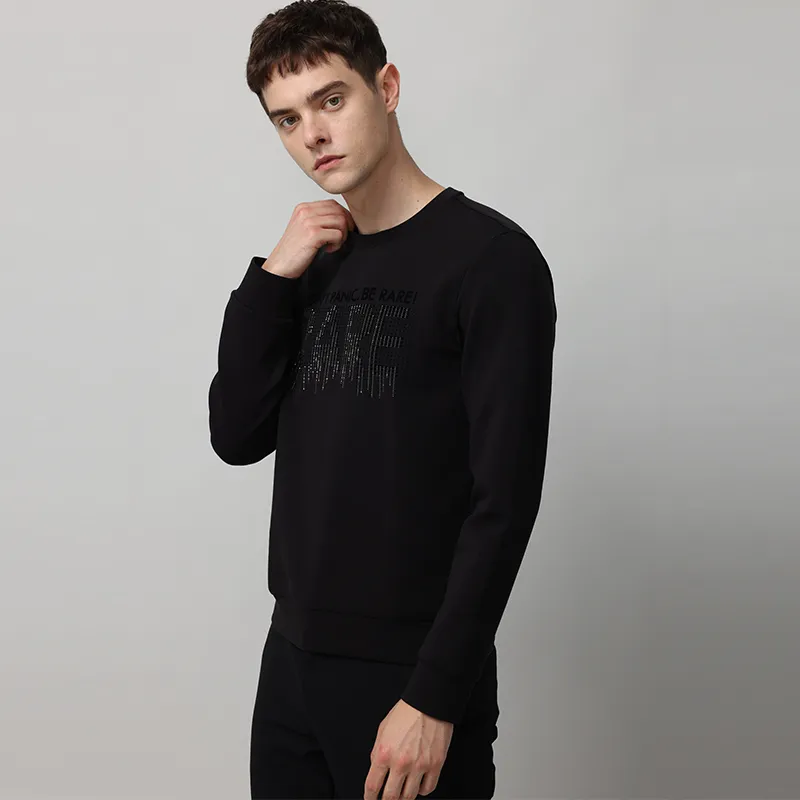 RARE Sweatshirts Men Black-3