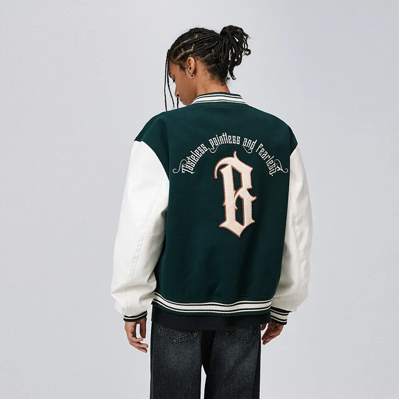 BONELESS Baseball Jacket Unisex-11