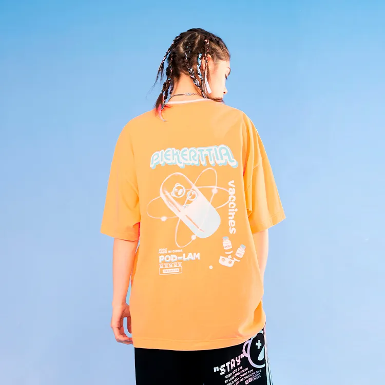 LAMLICKA Elbow Length Sleeved T Shirt Unisex-7