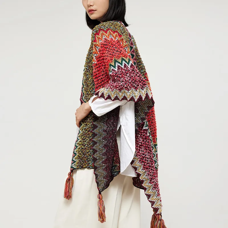 NAME.S Shawls Women's Multicolor Box+Shopping Bag-8