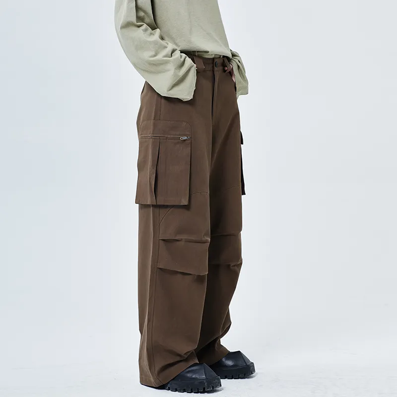 A SQUARE ROOT Cargo Pants Unisex-3