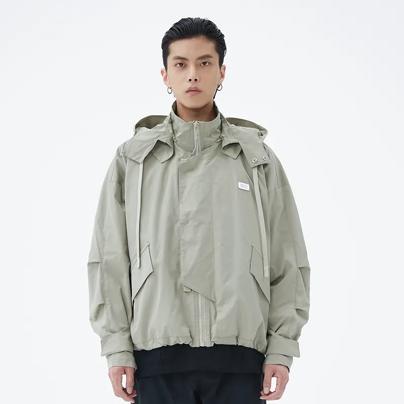 LNG Jackets Unisex Lime Gray-2