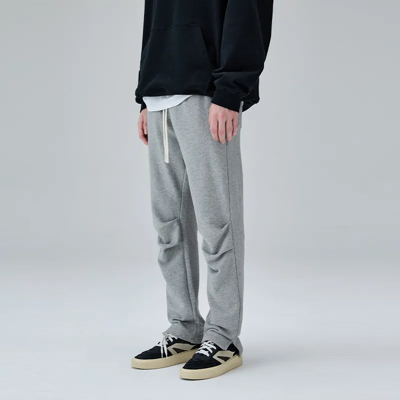 CLIMAX VISION Straight Sports Pants Men's Heather Gray-2