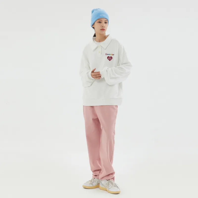 AMONSTER Straight Thin Jeans Unisex-13