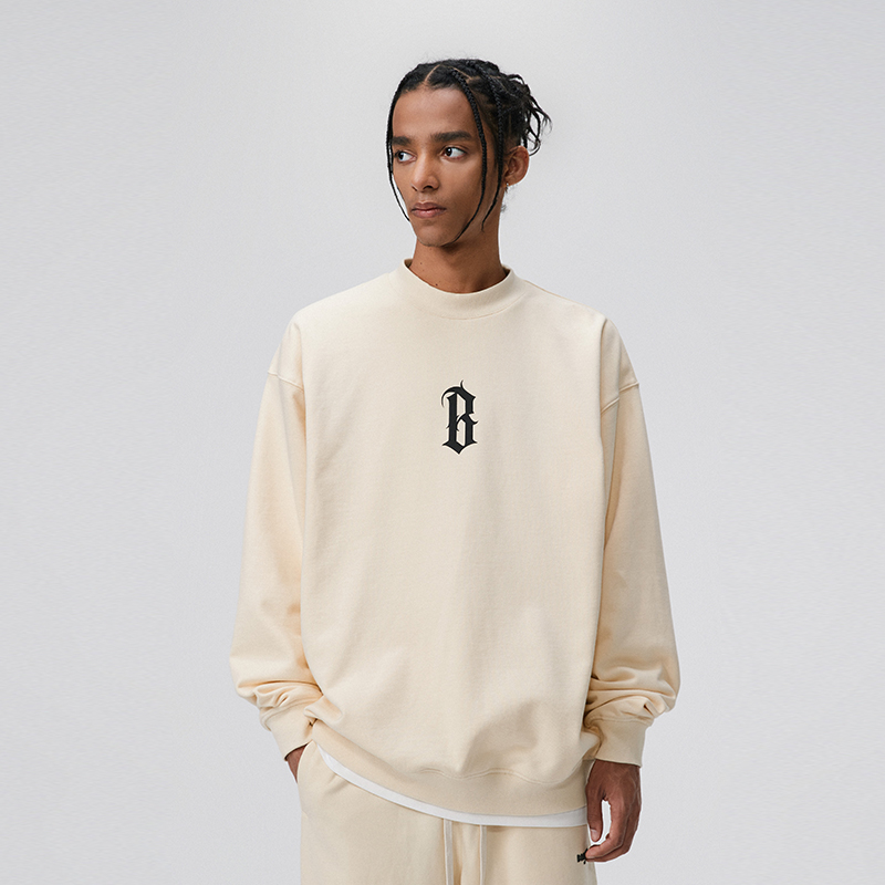 BONELESS Sweatshirts Unisex Sky Blue S - POIZON