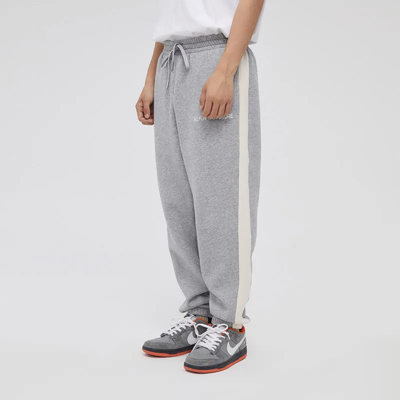 FUN Casual Pants Men's Heather Gray-3
