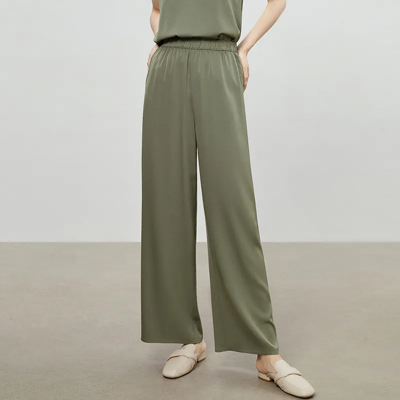 THE SEA LIFE Casual Pants Women's Spruce Green-3