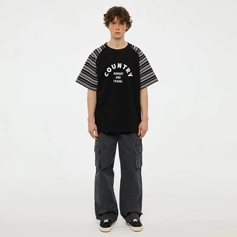 COUNTRY MOMENT T Shirts Men Black-4
