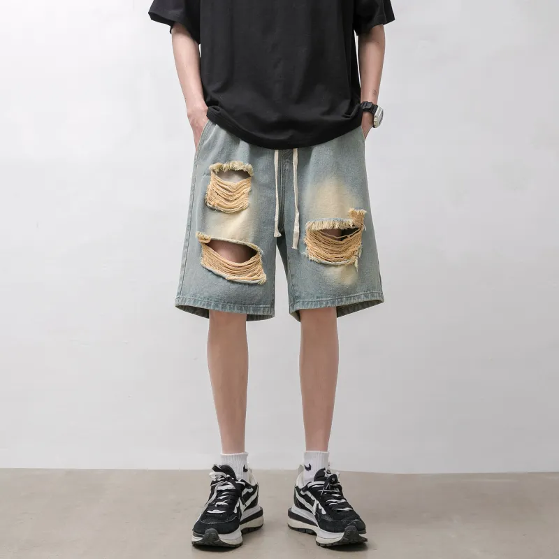 GROOL Denim Shorts Unisex-3