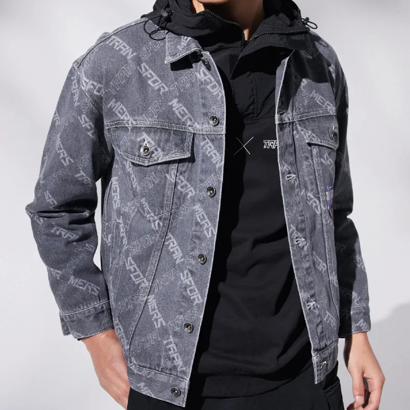 CAT Denim Jackets Unisex Gray-2
