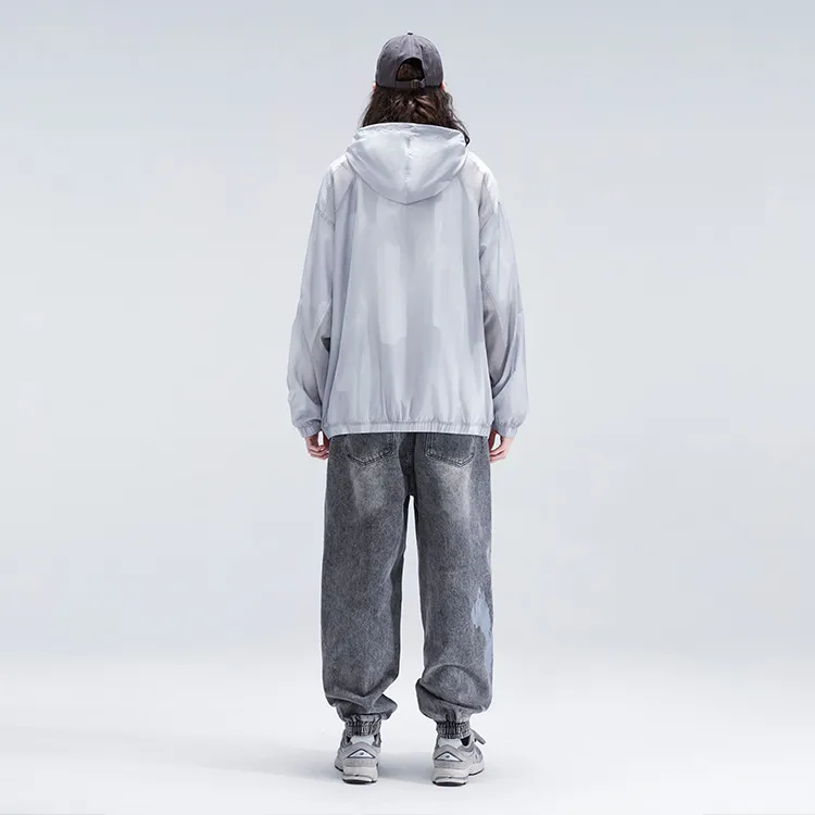 LAMLICKA Sun Protection Clothing Unisex Gray-3