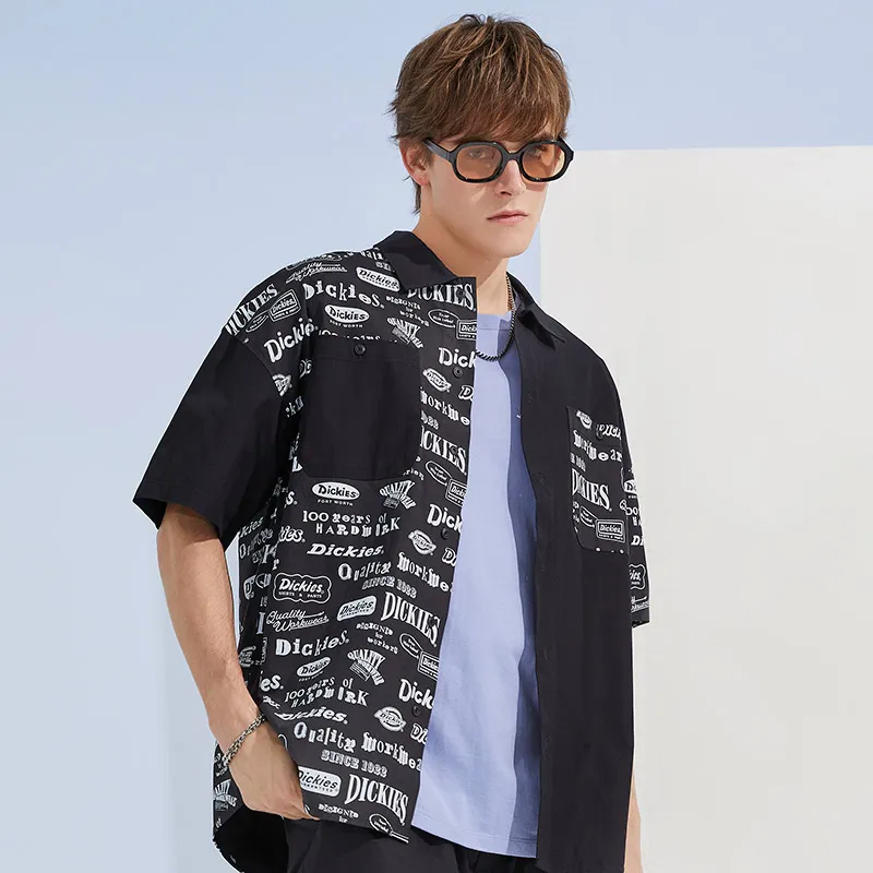 Dickies Shirts Unisex Black-6
