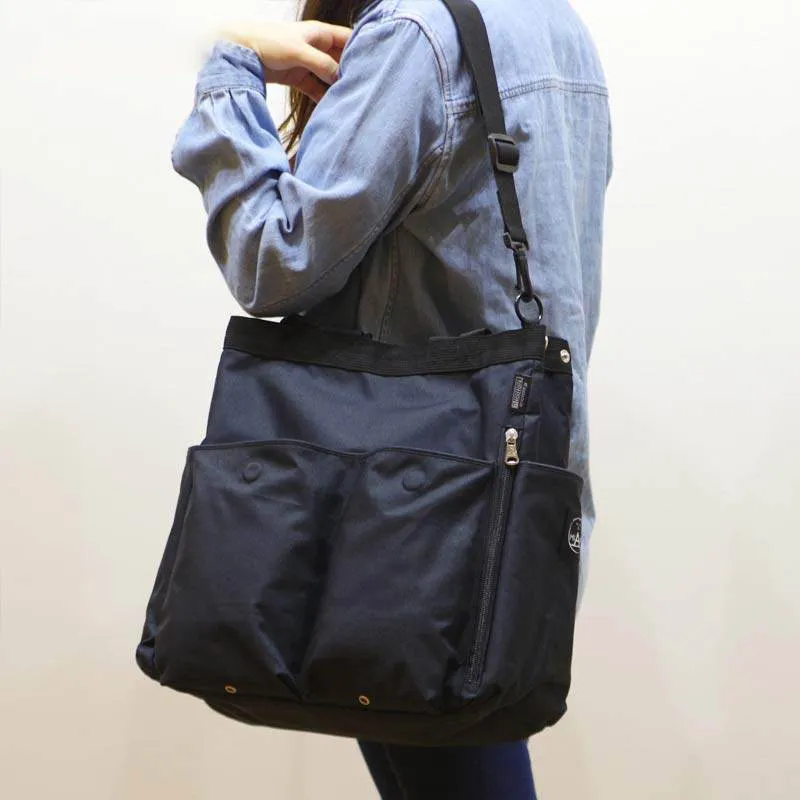 ROOTOTE Polyester Tote Handbag, Backpack, Crossbody Bag Tubas Unisex-2
