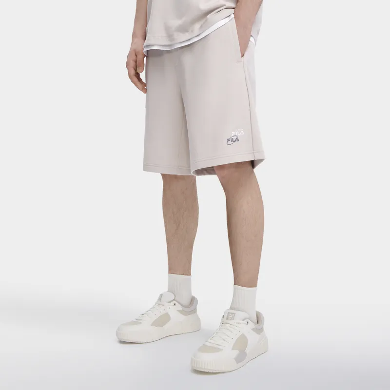 FILA Valentine's Day Collection Casual Shorts Men Heather Gray-5