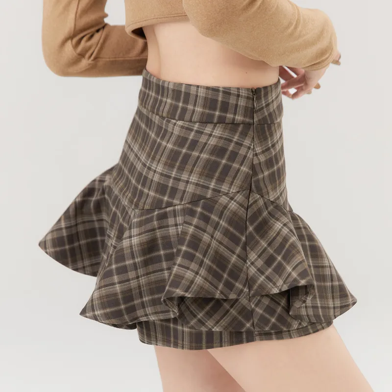 LA CRAWFISH Casual Short Skirts Women's-3