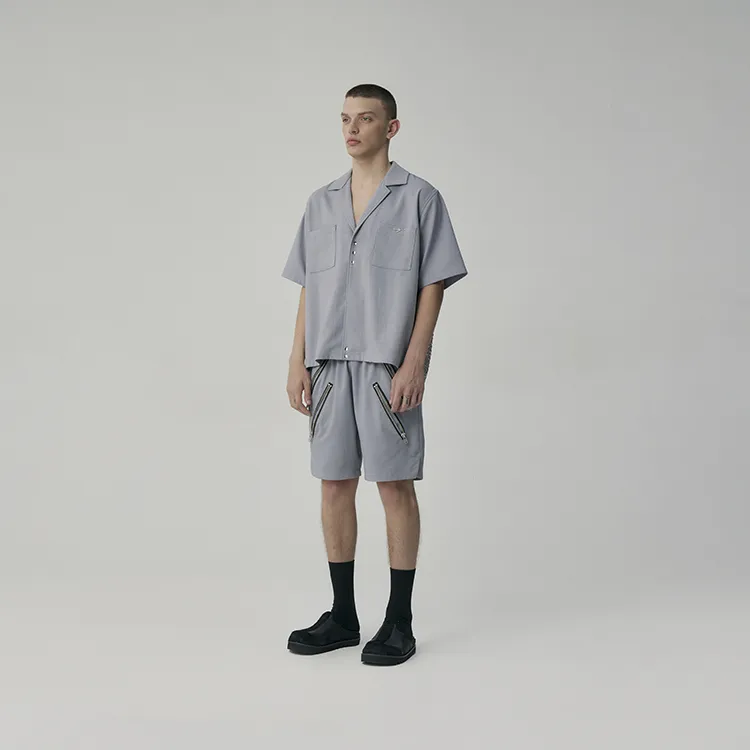 The Last Redemption Casual Shorts Unisex Light Gray-4