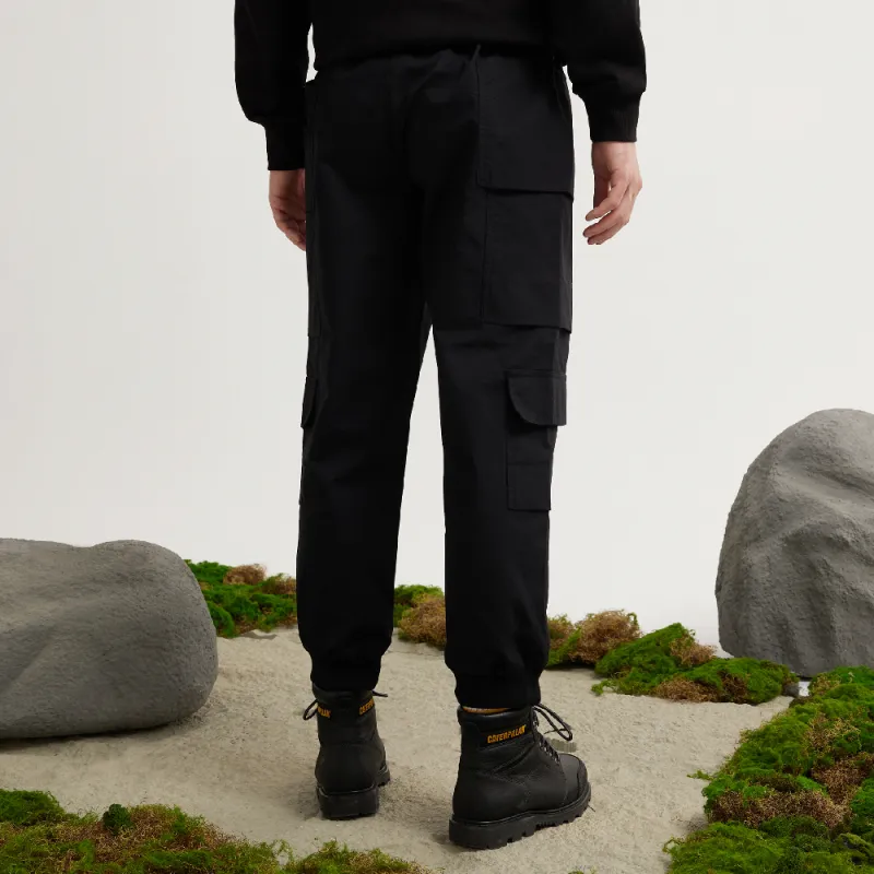 CAT FW22 Casual Pants Unisex Black-3