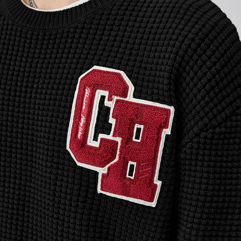 CHINISM Classic Badge Sweaters Unisex-11
