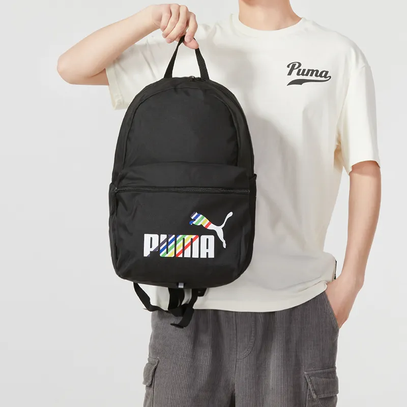 PUMA Fabric Laptop Backpack Regular Unisex Black-3