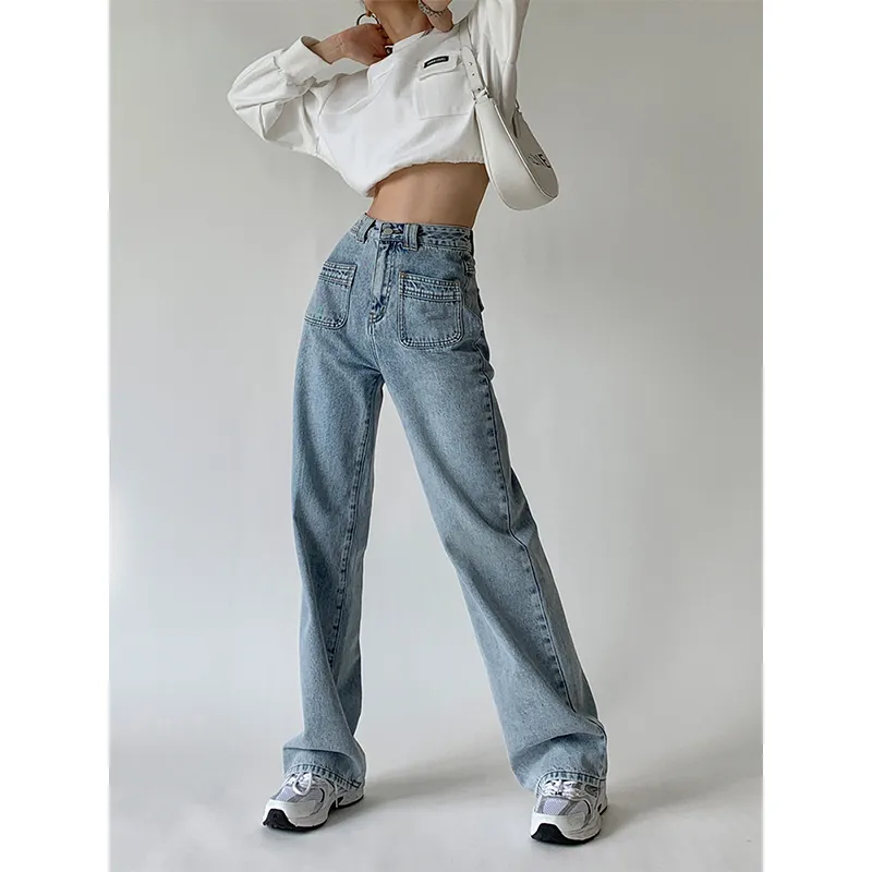 PAPERLLL Wide Leg Jeans Women's-13