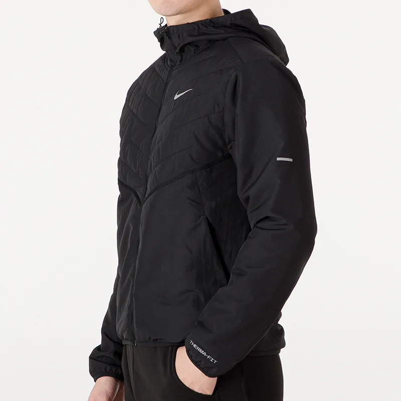 Nike Puffer Jackets Men Black-4