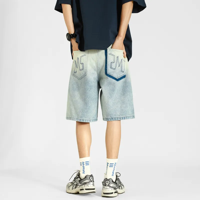 LEMANISM FW22 Jeans Unisex Light Blue-5