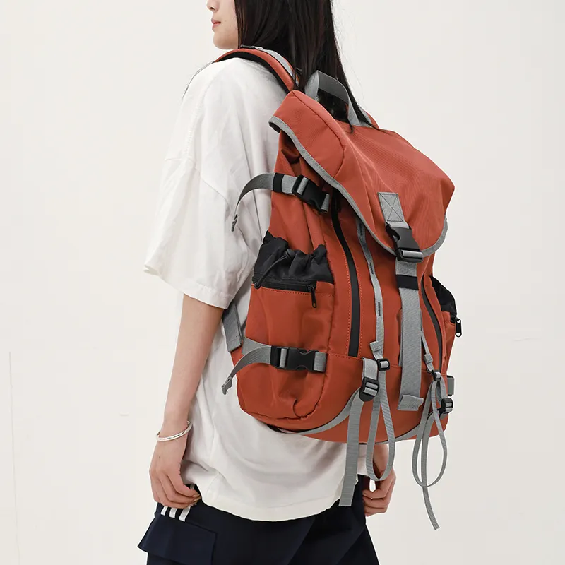 MYEDITION 24LS32LL Laptop Bag Backpack Outdoor Bag Polyester With Nylon Multicolor Unisex-53