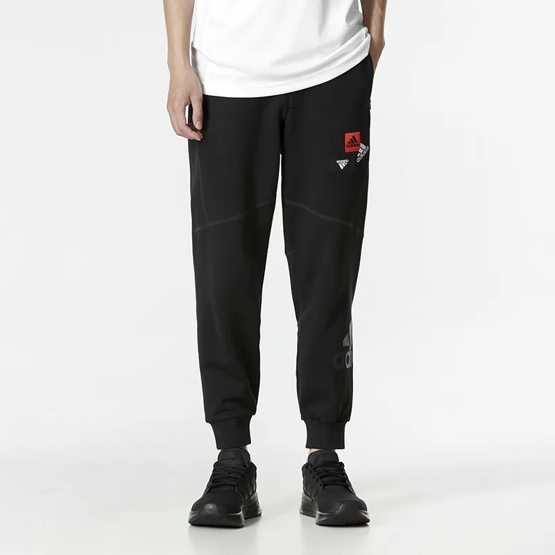 Adidas Knitted Sweatpants Men Black-2