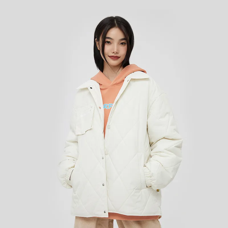 Fun x Garfield Puffer Jacket Unisex Light Base Color-5