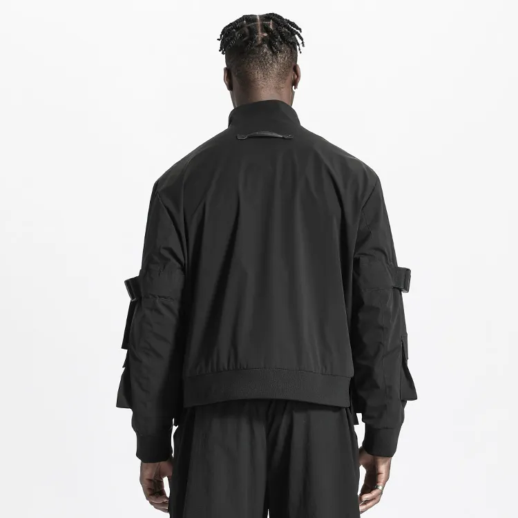 NORVINCY British Windproof Flight Suit With Ribbon Jacket Unisex-2