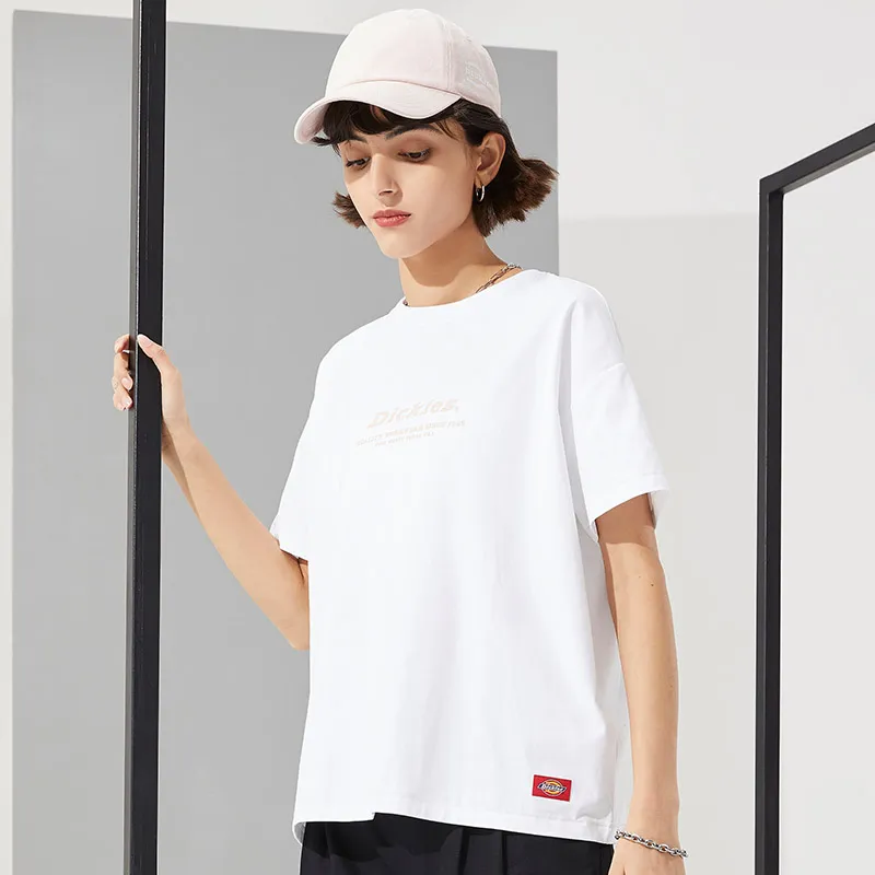 Dickies Straight T Shirt Unisex White-4