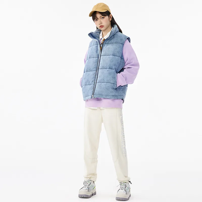 SPRAYGROUND Vest Unisex Denim Blue-3