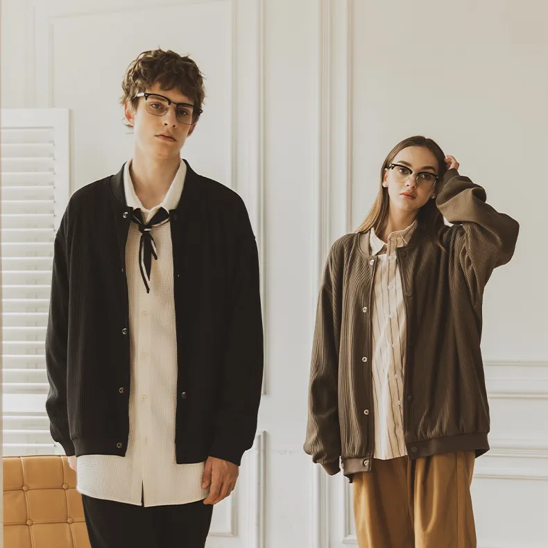 WAYNEXZAVIER Loose Fit Thin Jacket Unisex-6