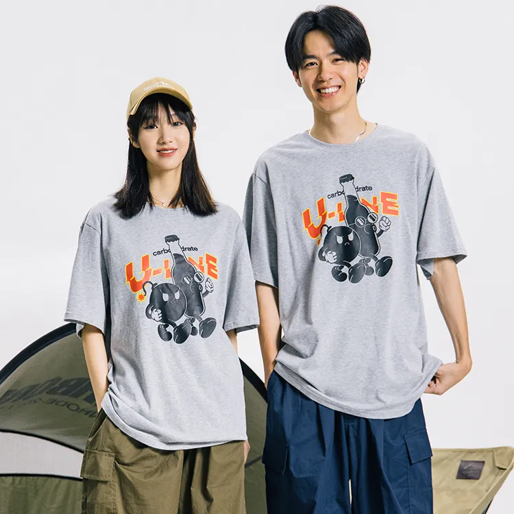FLOAT T Shirts Unisex Gray-2