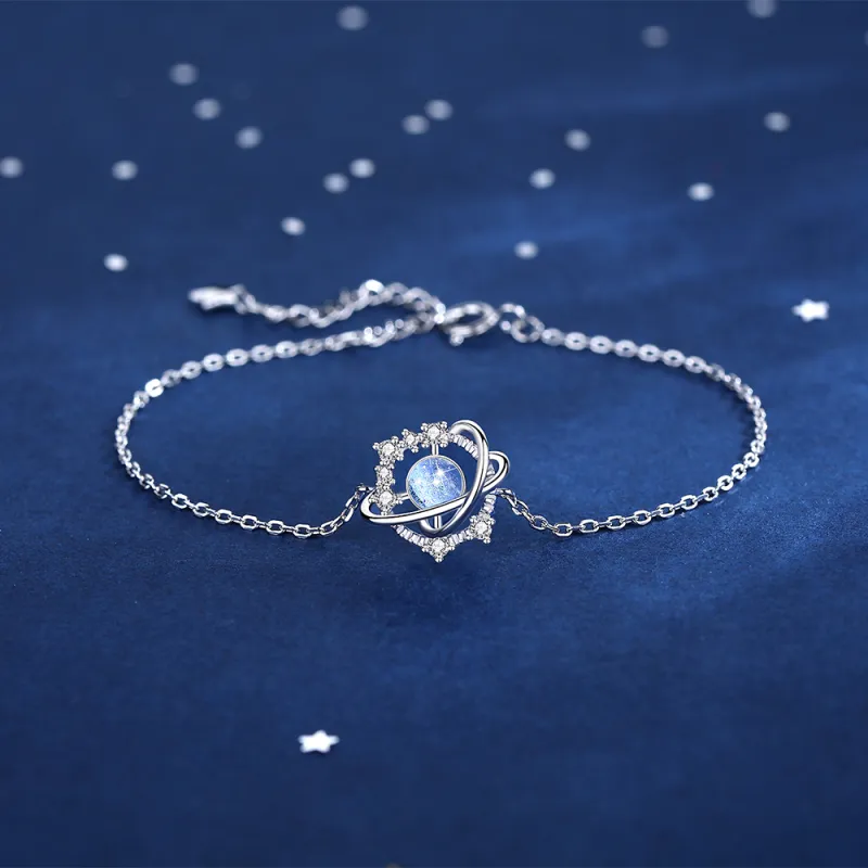 LUCKY ZHY S925 Silver Bracelets Women's-5